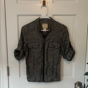 Edge Women's Charcoal Lightweight Shirt Jacket